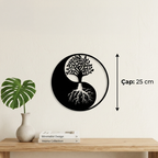 Yin Yang Hayat Ağacı Duvar Tablosu