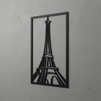 Paris Eyfel Kulesi Duvar Tablosu detay