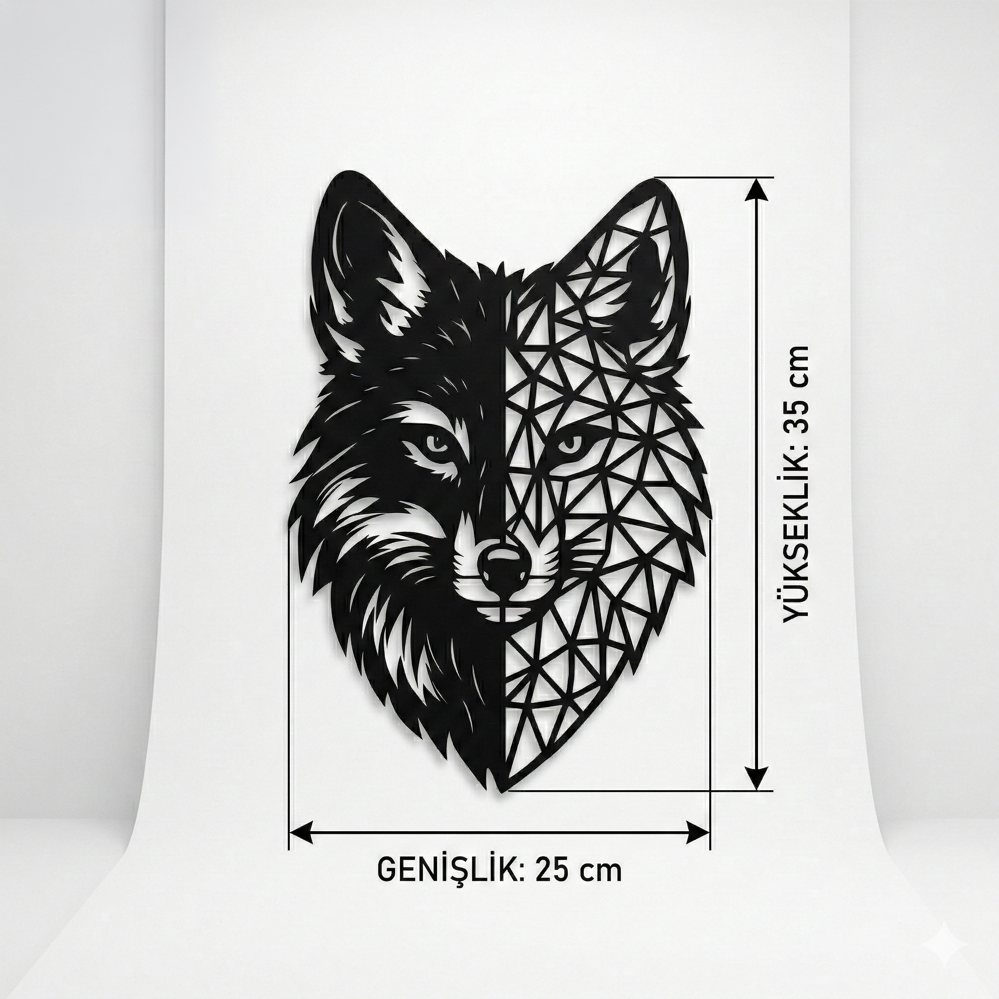 Geometrik Kurt Duvar Tablosu