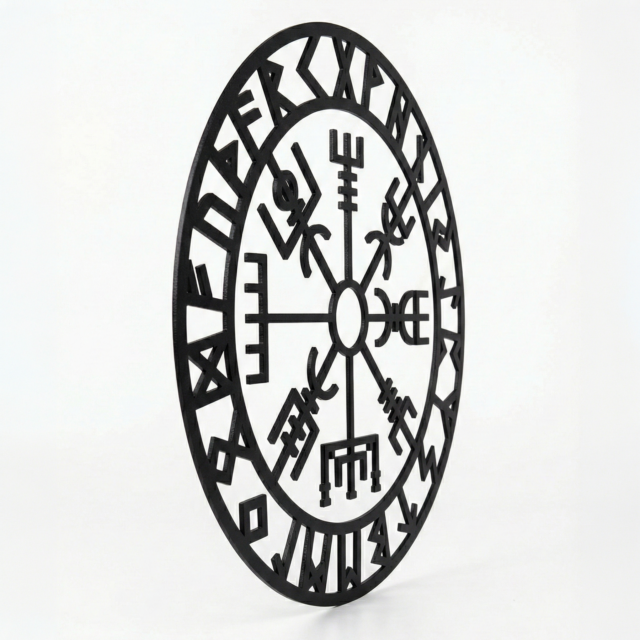 Viking Pusulası Dekoratif Duvar Tablosu